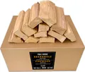 PINI Grillholz OHNE RINDE Buche 30 Kg Brennholz 30-33 cm für Pizzaofen Grill Smoker Kamin Feuerschale