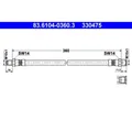 1x Bremsschlauch ATE 83.6104-0360.3 passend für MERCEDES-BENZ