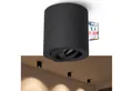 linovum LED Aufbaustrahler Aufbauleuchte CORI schwenkbar Schwarz Deckenlampe Deckenstrahler Spot