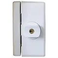 ABUS Fenster Zusatzsicherung mit Alarm, Weiß, Gleichschließend / AL0145