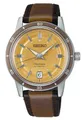 Seiko Automatikuhr Herrenuhr, Automatikuhr mit Orangenem Zifferblatt - Seiko