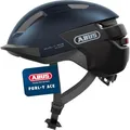 ABUS Fahrradhelm Purl-Y ACE mit LED-Licht – geeignet Fahrten auf E-Bike und S-Pedelec – Trendiger NTA-Schutzhelm für Erwachsene und Jugendliche – Blau, Größe S