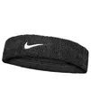 Nike Stirnband Swoosh Classic (Baumwollmix) 2025 schwarz - 1 Stück