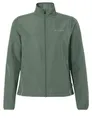 VAUDE Women's Dundee Classic Zip-Off Windjacke für Damen - Fahrradjacke mit abnehmbaren Ärmeln, Wasserabweisend & Atmungsaktiv, agave, 36
