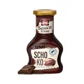Schwartau Dessert Sauce Schokolade, zum Verfeinern von Desserts und Eis, 125ml