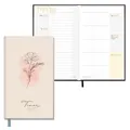 Häfft Verlag Schülerkalender slim Dainty Flower August 2026 - September 2027 rosa, 1 St.