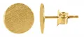 Adelia´s Paar Ohrhänger Damen Ohrstecker aus Gold 333 - Gold 375 Ø 10 mm