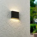 Wandleuchte Slide 5W UP and DOWN 3000K IP54 schwarz Außenleuchte Outdoorleuchte