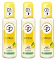 ✅ CD CITRUS Bio-Zitrone DEO Deodorant Zerstäuber 48 Stunden Deo Schutz 3x 75ml ✅