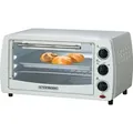 Steinborg Mini Backofen 13 Liter | Pizzaofen | 60°-250°C | Timer | Krümelblech | Minibackofen | Backofen | Kleiner Backofen | 1200 Watt | - Schwarz