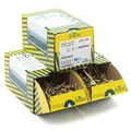 Jet-Fast Universalschrauben Spanplattenschrauben Holzschrauben Set 1700-teilig