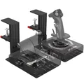 Universal Hotas Tischhalterung kompatibel mit Thrustmaster T.16000M FCS, TCA Officer Pack Airbus, TCA Quadrant Boeing Edition, Sol-R2 HOSAS, WINWING URSA Minor, Logitech X52/X56 und so weiter