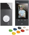 Bticino Flex"ONE Videosprechanlagen-Set Türstation LINEA3000 Black 1703342