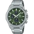 Casio EFS-S570D-3AUEF Edifice Solar Chrono Herrenuhr Stahl/Grün - Silber/Grün