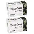 (1kg/17,50€) 2 x Dudu-Osun Schwarze Seife für alle Hauttypen 2 Stück je 150g