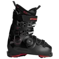 ATOMIC HAWX Prime 100 BOA Skischuhe in Schwarz/Rot - Größe 46.5/47 - Mittelbreite Ski-Boots mit 100 mm Passform & 100er-Flex - Hochwertige Ski-Schuhe mit präzisem BOA® Fit System