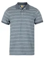 ROADSIGN australia Herren Polo im sportlichen Streifen Look - für Sommer- & gepflegte Casual-Styles blau, 3XL