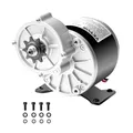 VEVOR 350 W Elektrischer Gleichstrommotor, Leistungsstarker Elektromotor, 24 V, 3000 U/min, Go-Kart-Bürstenmotor, elektrischer Dirtbike-Motor für E-Bike, Motorrad, Roller, Heimwerker