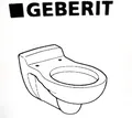 Geberit Kinder Bambini Wand WC 53,5 cm weiß m. Keratect 201700600