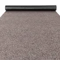 ANRO Fußmatte Schmutzfangmatte Teppich Läufer Sauberlaufmatte rutschfest Indoor Outdoor abwaschbar für Flur Eingang Poet Meterware Beige 100 x 100 cm (Rechteckig)