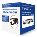 Brink Anhängerkupplung abnehmbar für TOYOTA Yaris Cross Typ MXP AHK