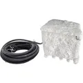 Ubbink Stone Decor Steckerstein 4-fach-Außensteckdose max. 3680 W Grau-Weiß