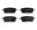510704 JAPKO Bremsbelagsatz, Scheibenbremse für NISSAN,RENAULT