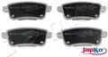 JAPKO 510704 Bremsbelagsatz für Scheibenbremse Bremsbelagsatz