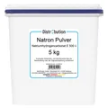Natron 5 kg Backsoda Lebensmittelqualität. Pulver für Backen, Putzen & Waschen