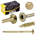 5x70mm, 200 Stk. Tellerkopfschrauben TORX Holzbauschrauben Tellerkopf DOMAX