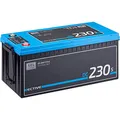 ECTIVE - GEL DC230S 12V 230Ah - Deep Cycle Versorgungsbatterie mit LCD-Anzeige wartungsfrei - VRLA Solarbatterie für Boote, Van, Wohnmobil, Camper