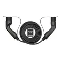 DELTACO Typ 2 EV-Ladekabel für E-Autos und Hybrid Fahrzeuge, Elektroauto Charger Mennekes Kabel, Kompatibel mit ID.3, ID.4, Zoe, E-Tron, Model S/3/X/Y, Leaf, 1-phasig, 16A | 3.6kW, 10 Meter