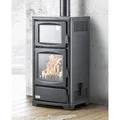 Teba Therm Kaminofen Kaminofen mit Backfach Teba TS 16 Mehrfachbelegung Holzofen, 8,00 kW