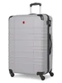 WENGER Check-in Koffer für Damen und Herren | großer XL Trolley 51 x 30 x 75 cm aus hochwertigem, stoßfestem ABS Material | Erweiterbar & Teleskopgriff| Amplar Evo Serie