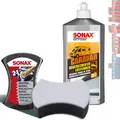 Sonax Caravan Regenstreifenentferner 500ml Intensivreiniger + Multischwamm 2in1