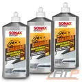 SONAX 3x 500 ml CARAVAN REGENSTREIFENENTFERNER INTENSIV REINIGER ENTFERNER