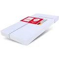 FDM Alto Matratze 90x200 cm Kaltschaum Höhe 12 cm Härtegrad H2 Öko-Tex Allergikergeeignet Bezug Waschbar Premium Matratzenbezug