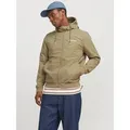 Jack & Jones Blouson JJERUSH mit Kapuze Kunstfaser, regular fit beige S (48)