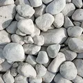 Carrara Marmor weiß, rund 40-60mm Mamorsteine 25kg