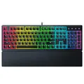Razer Ornata V3 - Flache Mecha-Membran-Gaming Tastatur - Hybrid Mecha-Membran-Switches - Magnetische Soft-Touch-Handballenauflage - QWERTY US-Layout | Schwarz