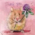 Dankeskarte AC829 Hamster Herbert