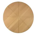 Pizzateller Holz 35 cm | Pizzabrett groß aus langlebigem Buchenholz | Schneid...