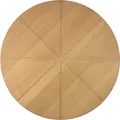 EFO Pizzateller Holz 35 cm | Pizzabrett groß aus langlebigem Buchenholz |