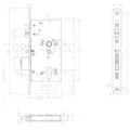 Assa Abloy effeff Mediator Schloss 609-902PZ-----1