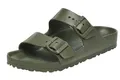 Birkenstock Damen Slides, Green, 37 EU Schmal