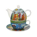 Goebel James Rizzi Tea for one Teekanne und Tasse My New City Day 350ml