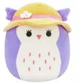 Jazwares SQJW7519B; SQCR05400 - Squishmallows Holly die Eule mit Sonnenhut - 19 cm (7,5")