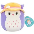 "Jazwares SQJW7519B; SQCR05400 - Squishmallows Holly die Eule mit Sonnenhut - 19 cm (7,5\")"
