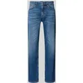 BOSS Orange Regular Fit Jeans aus Baumwoll-Mix Modell 'RE.MAINE BO DAY' in Hellblau, Größe 33/32