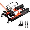 VEVOR Motorradheber Motorradhebebühne hydraulischer & pneumatischer & rollbarer Motorradlift mit 119-381 mm Höhenbereich, Fahrradreparatur-Heber ...